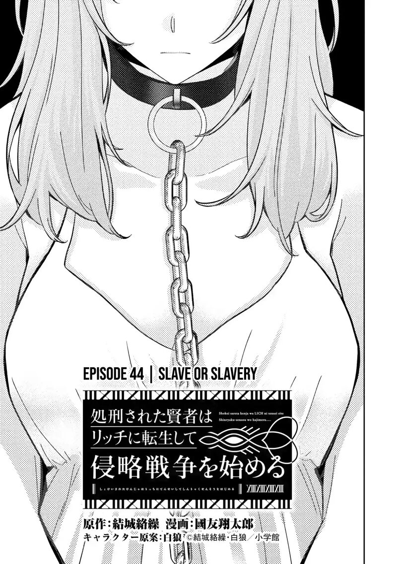Shokei Sareta Kenja Wa Lich Ni Tensei Shite Shinryaku Sensou O Hajimeru 44 4
