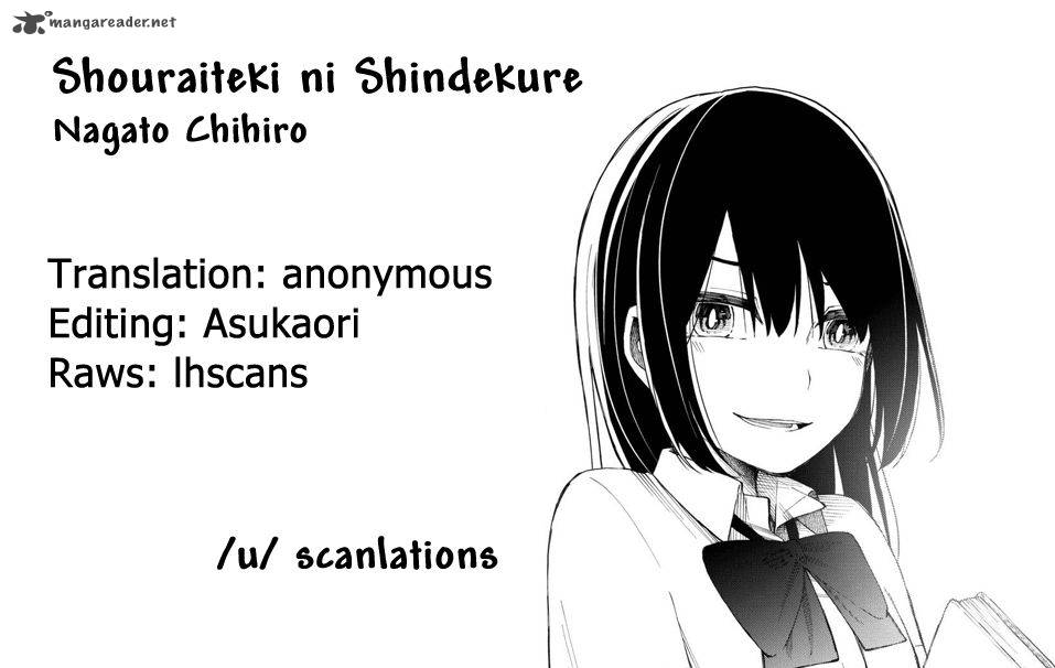 Shouraiteki Ni Shinde Kure 9 26