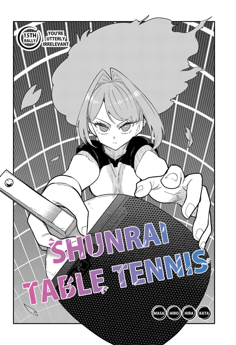 Shunrai Table Tennis 15 2
