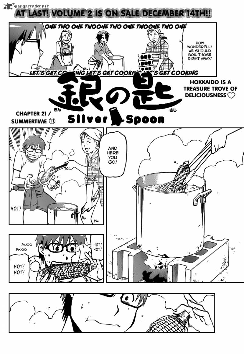 Silver Spoon 21 3