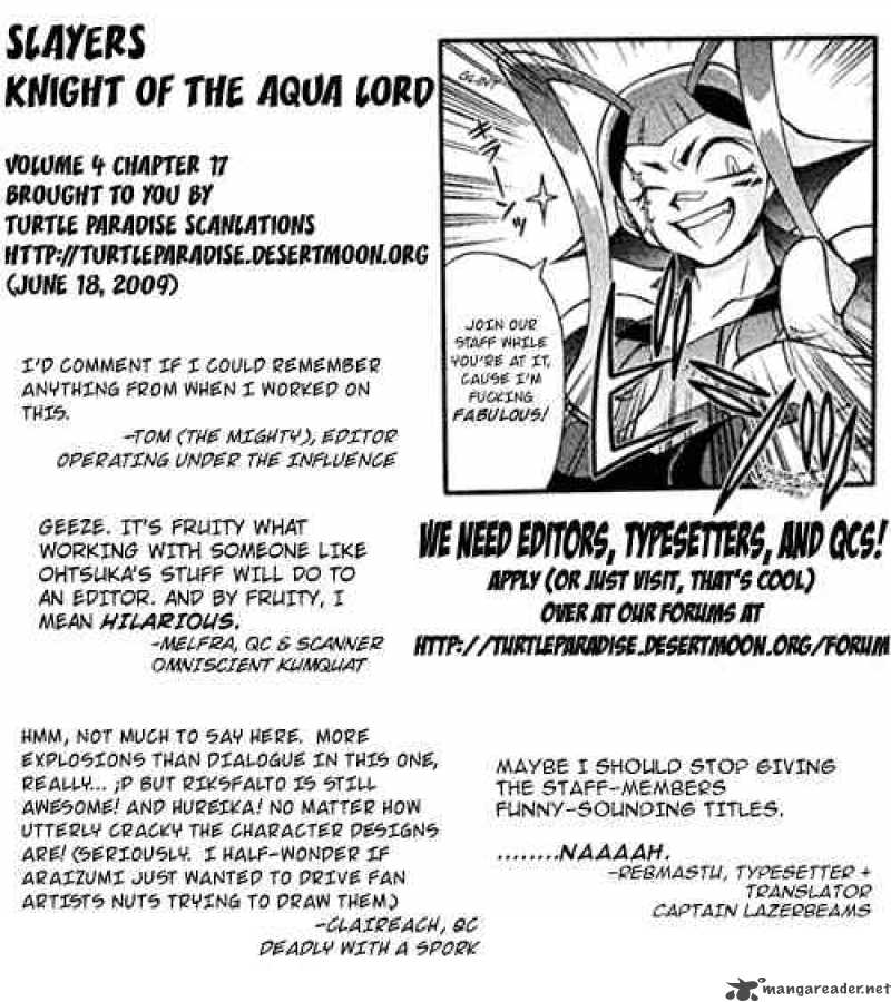 Slayers Knight Of The Aqua Lord 17 36