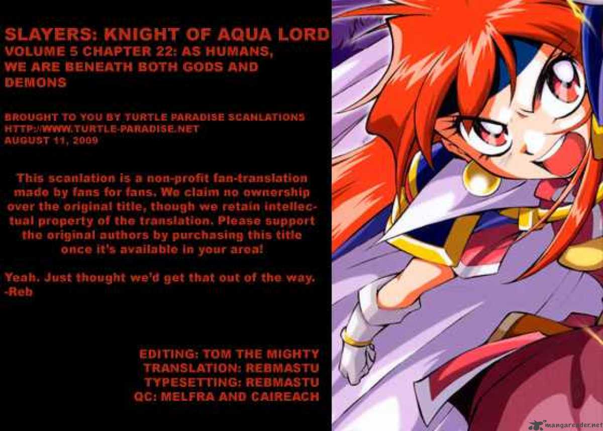 Slayers Knight Of The Aqua Lord 22 34
