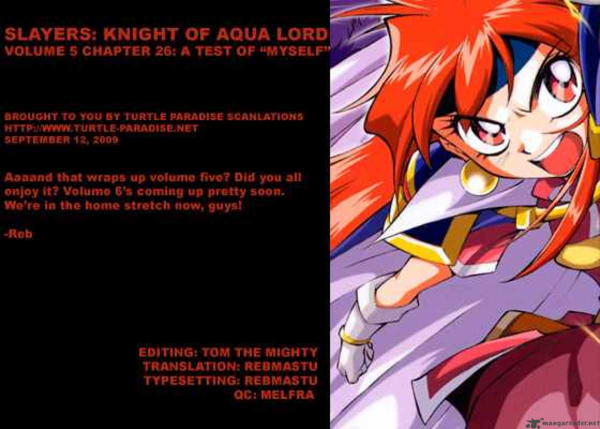 Slayers Knight Of The Aqua Lord 26 35