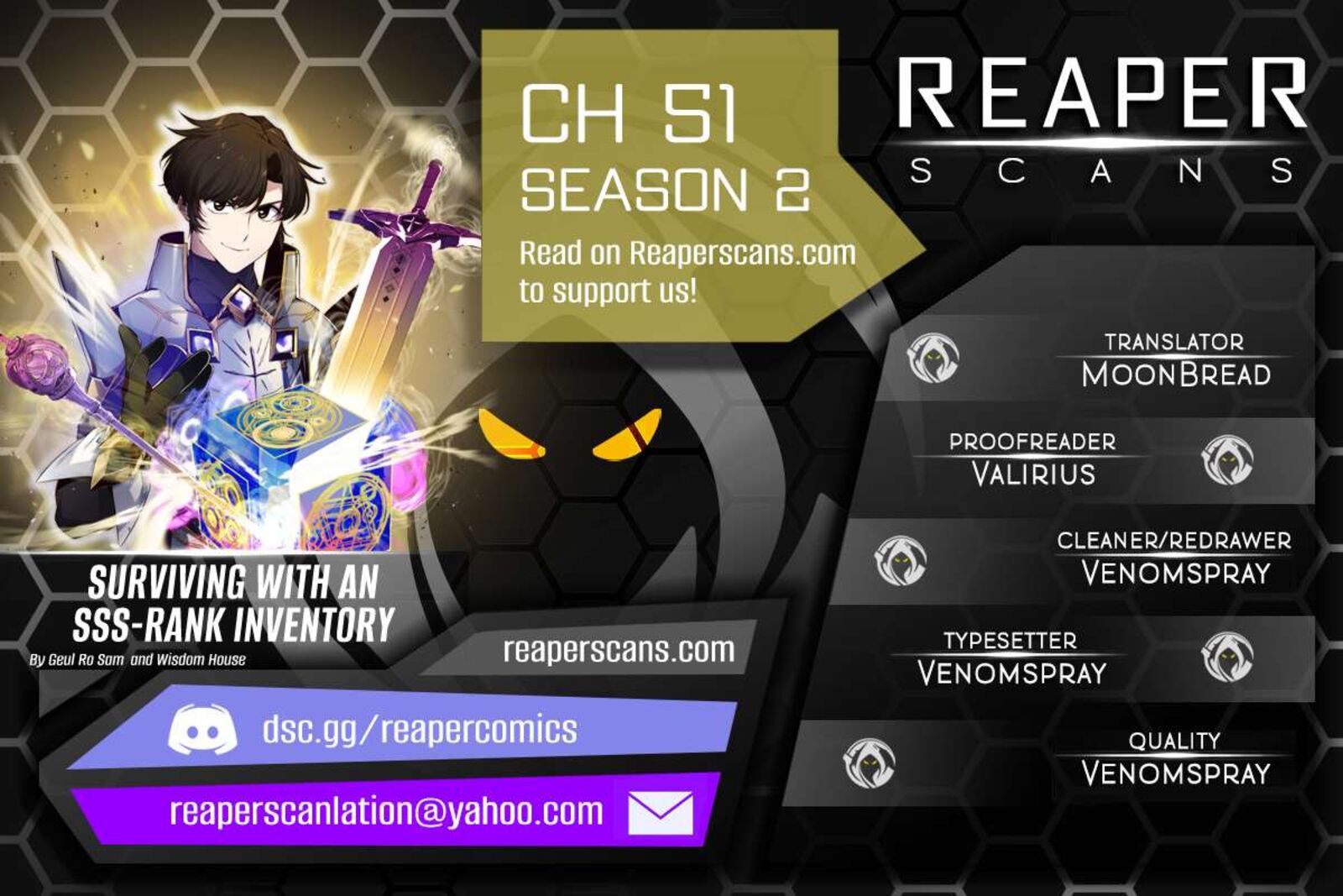 Surviving With An Sss Rank Inventory 51 1
