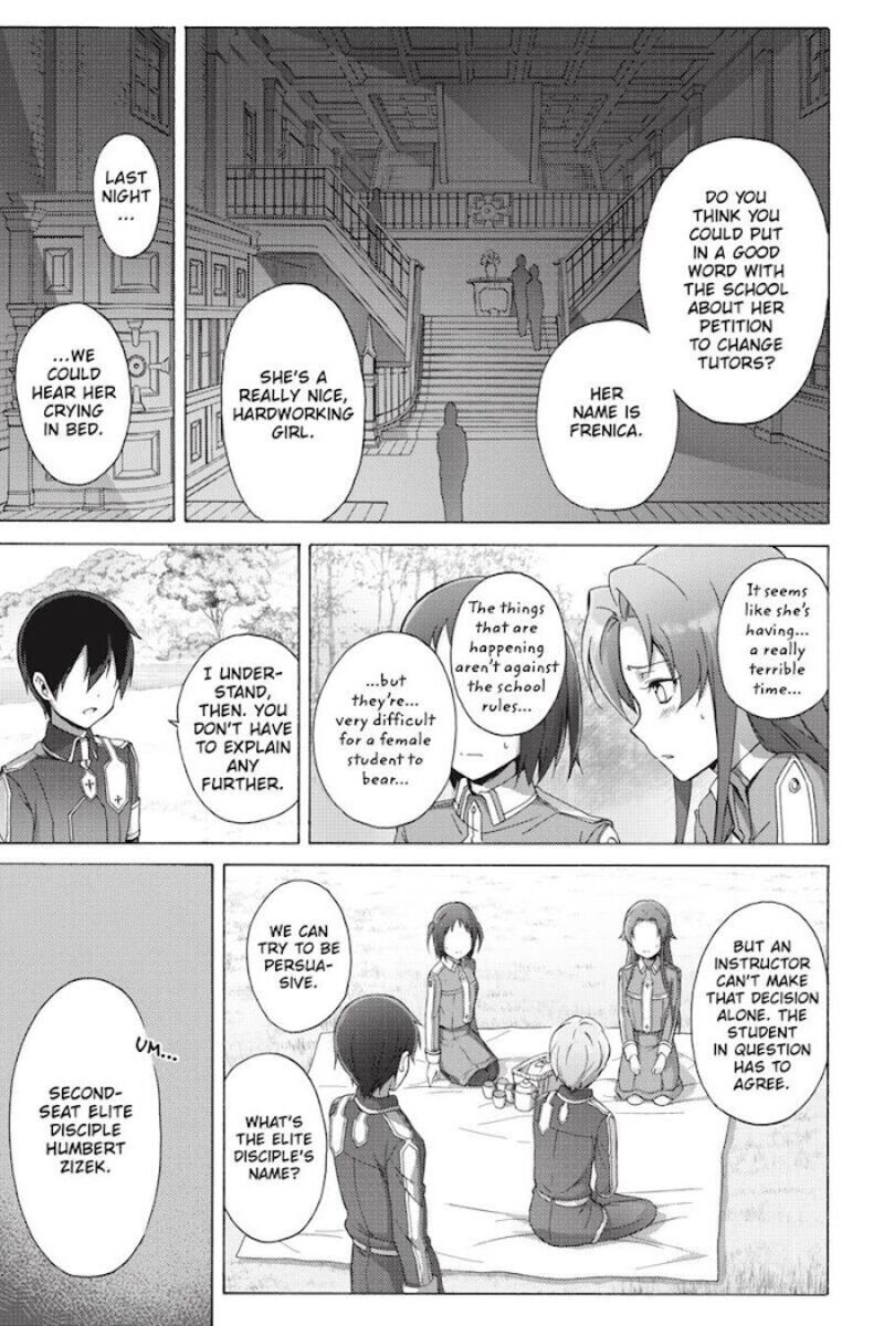 Sword Art Online Alicization 18 11