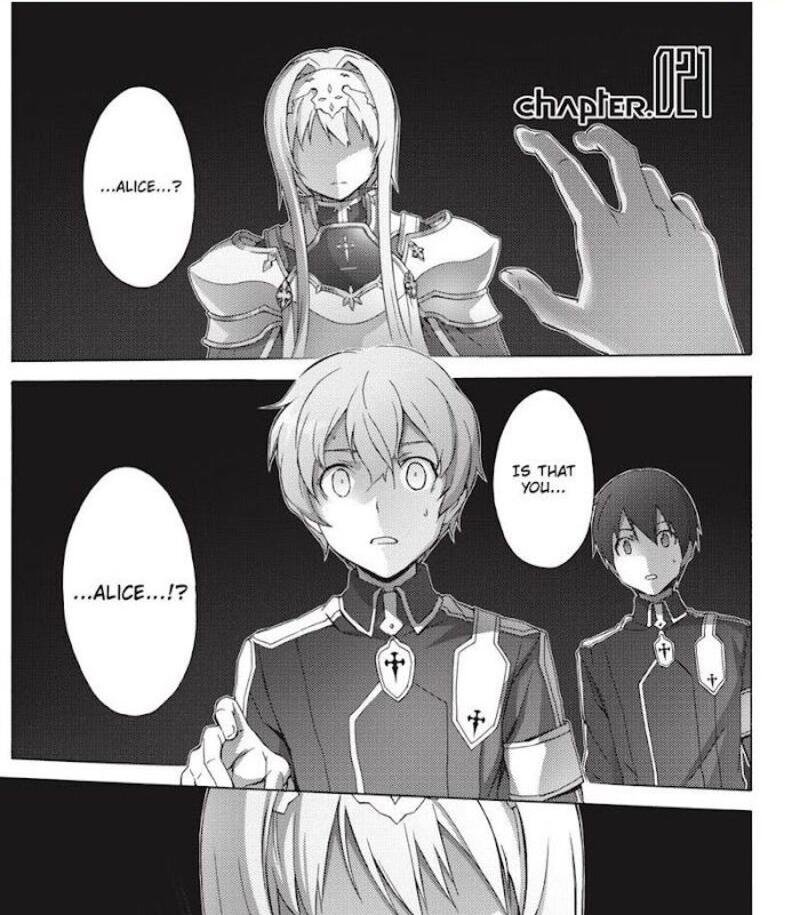 Sword Art Online Alicization 21 1