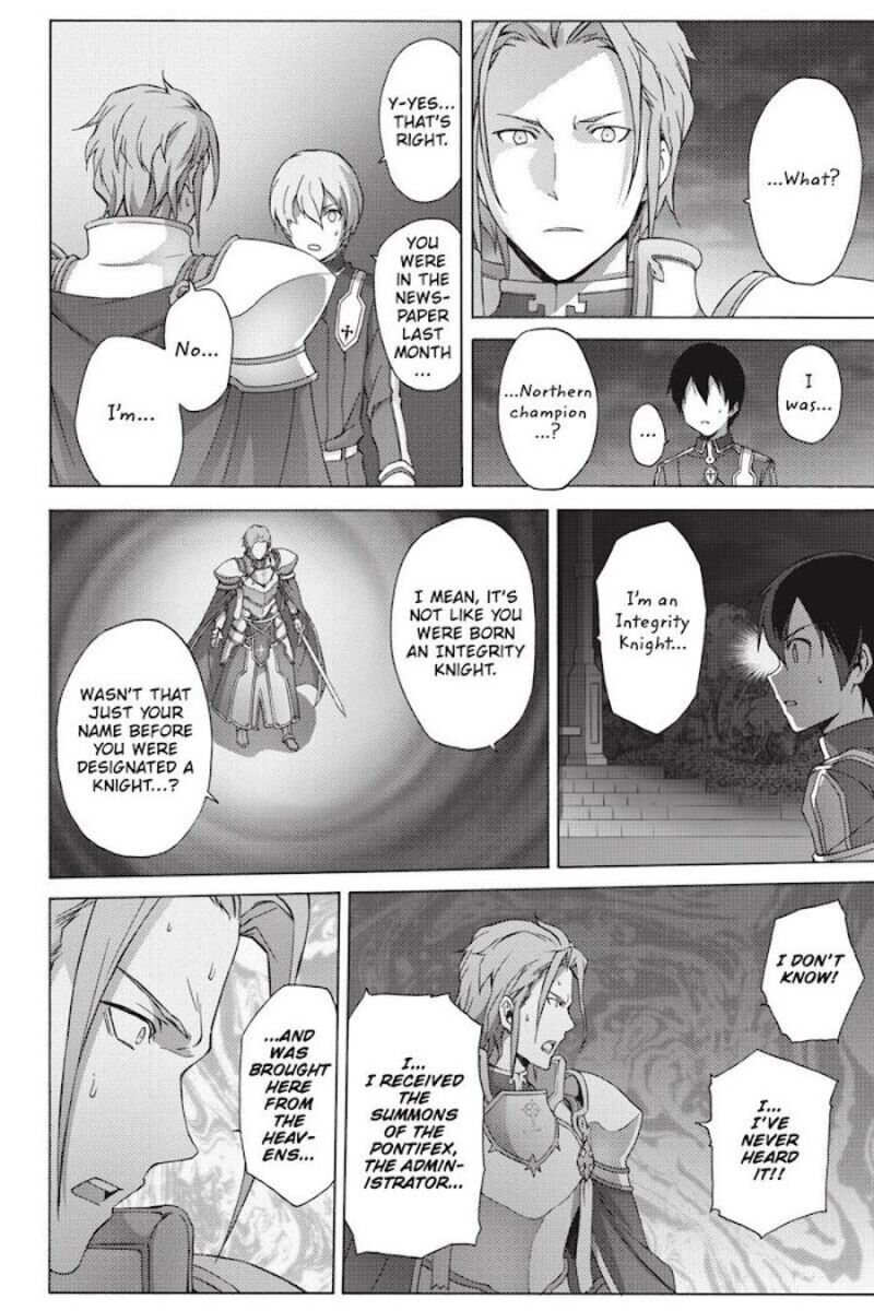 Sword Art Online Alicization 21 25
