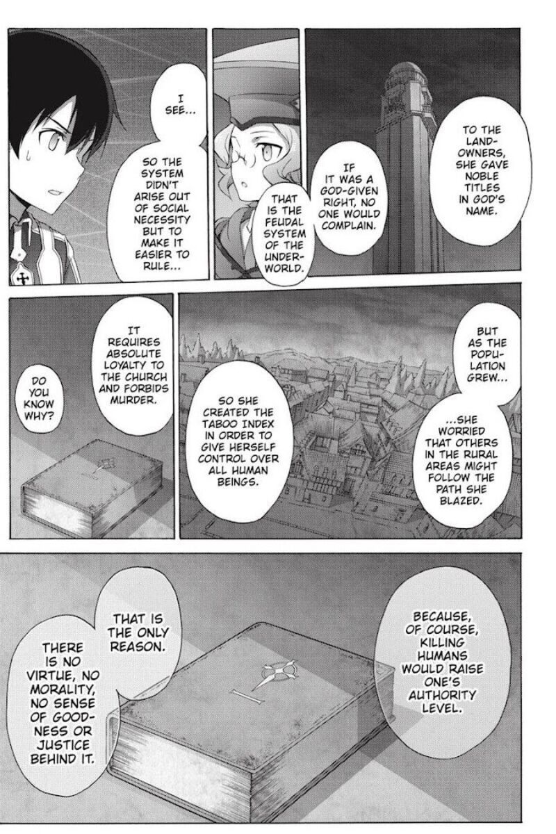 Sword Art Online Alicization 22 21
