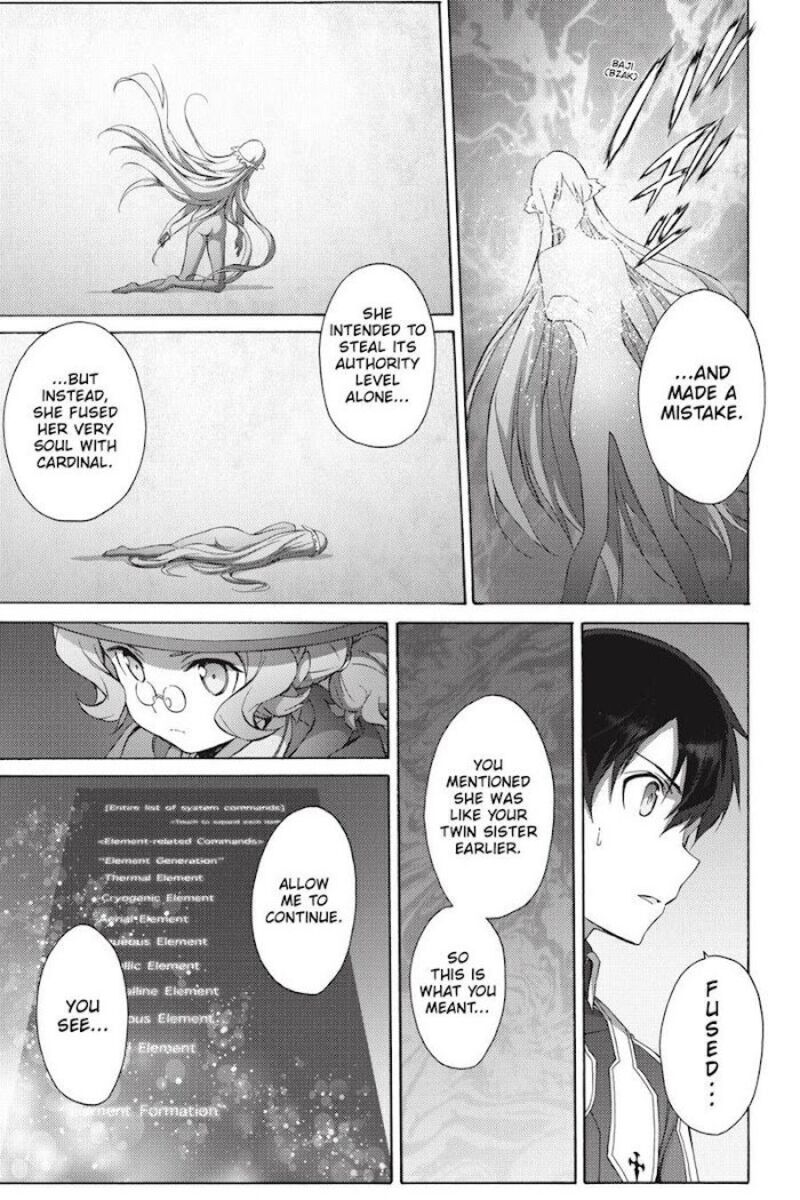 Sword Art Online Alicization 22 30