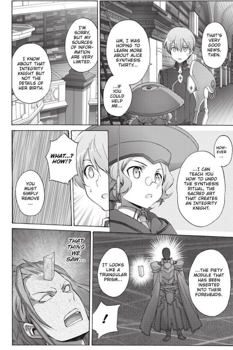 Sword Art Online Alicization 22 33