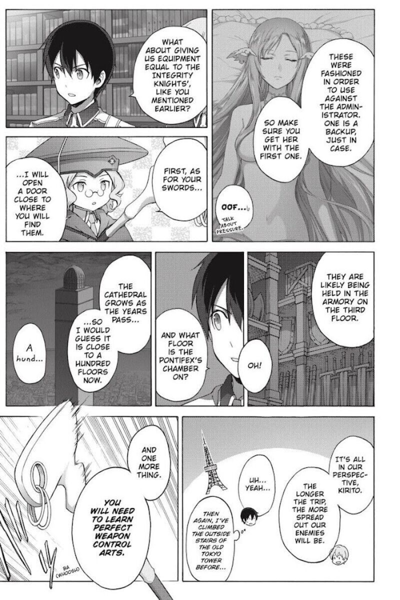 Sword Art Online Alicization 22 38