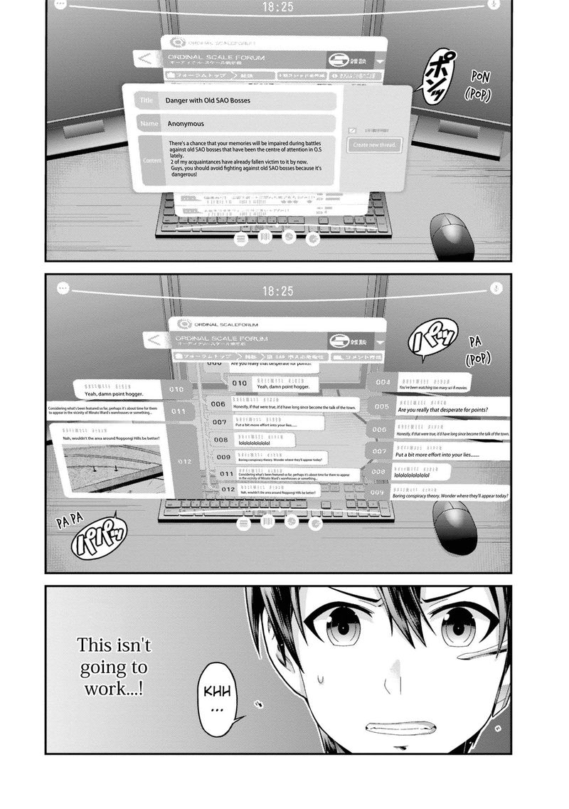 Sword Art Online Ordinal Scale 9 27