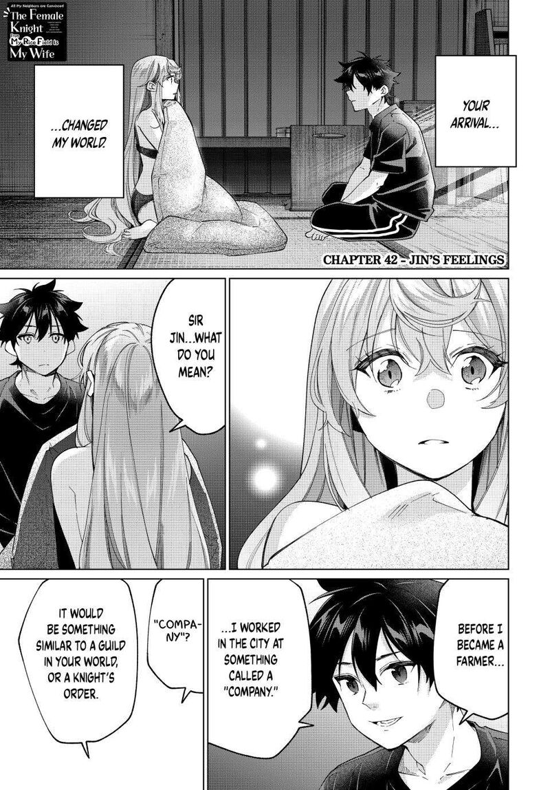 Tanbo De Hirotta Onna Kishi Inaka De Ore No Yome Da To Omowareteiru 42 1