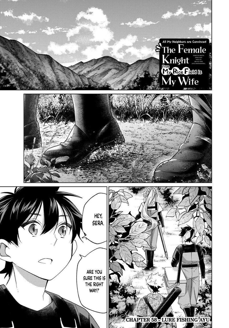 Tanbo De Hirotta Onna Kishi Inaka De Ore No Yome Da To Omowareteiru 58 1