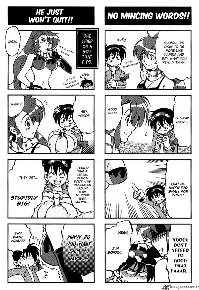 Tengen Toppa Gurren Lagann Yokos Belly Button 5 7