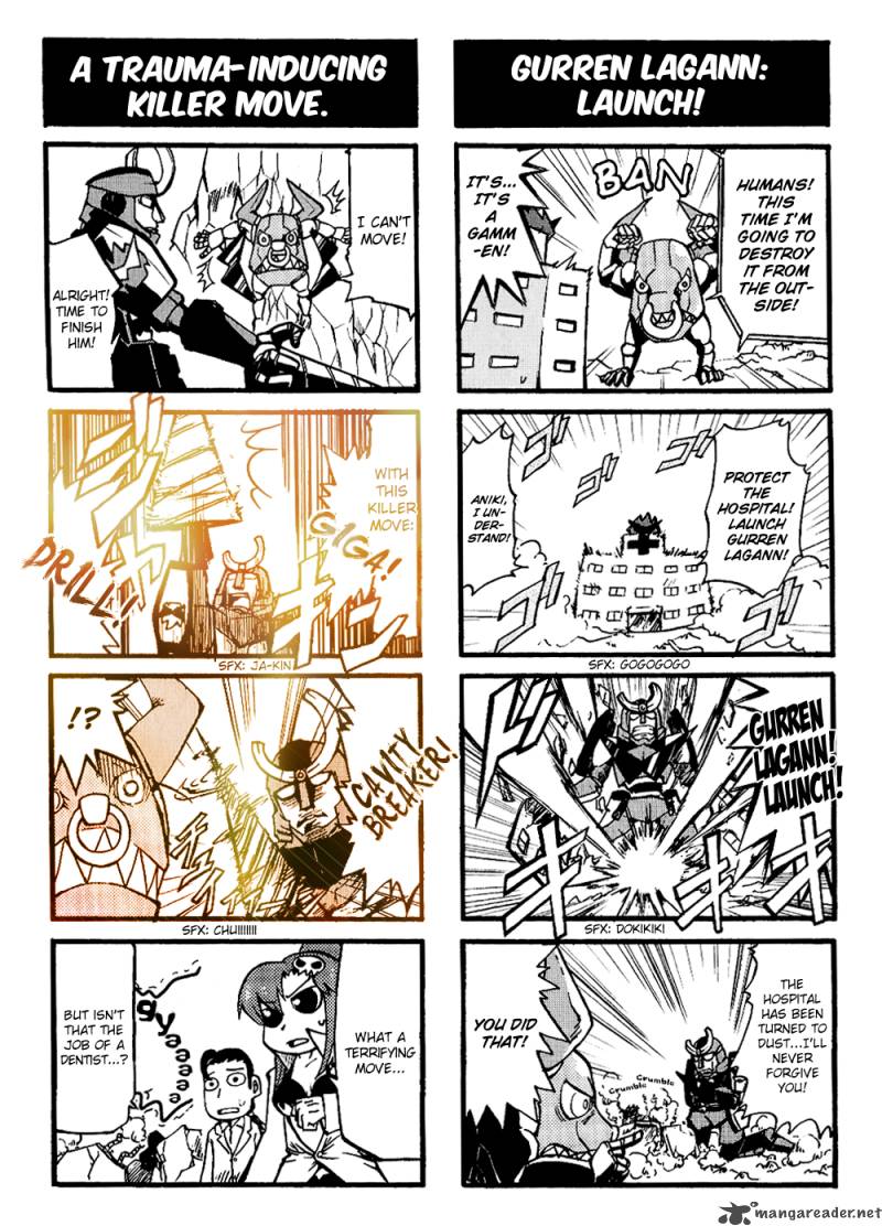 Tengen Toppa Gurren Lagann Yokos Belly Button 7 5