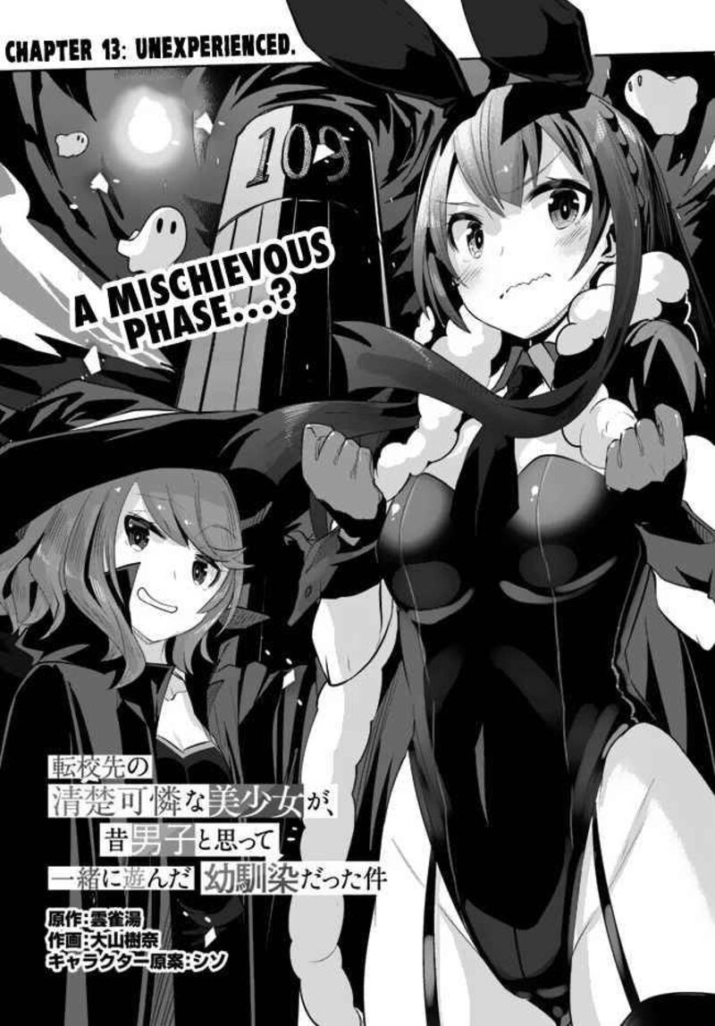 Tenkou Saki No Seiso Karen Na Bishoujo Ga Mukashi Danshi To Omotte Issho Ni Asonda Osananajimi Datta Ken 13 2