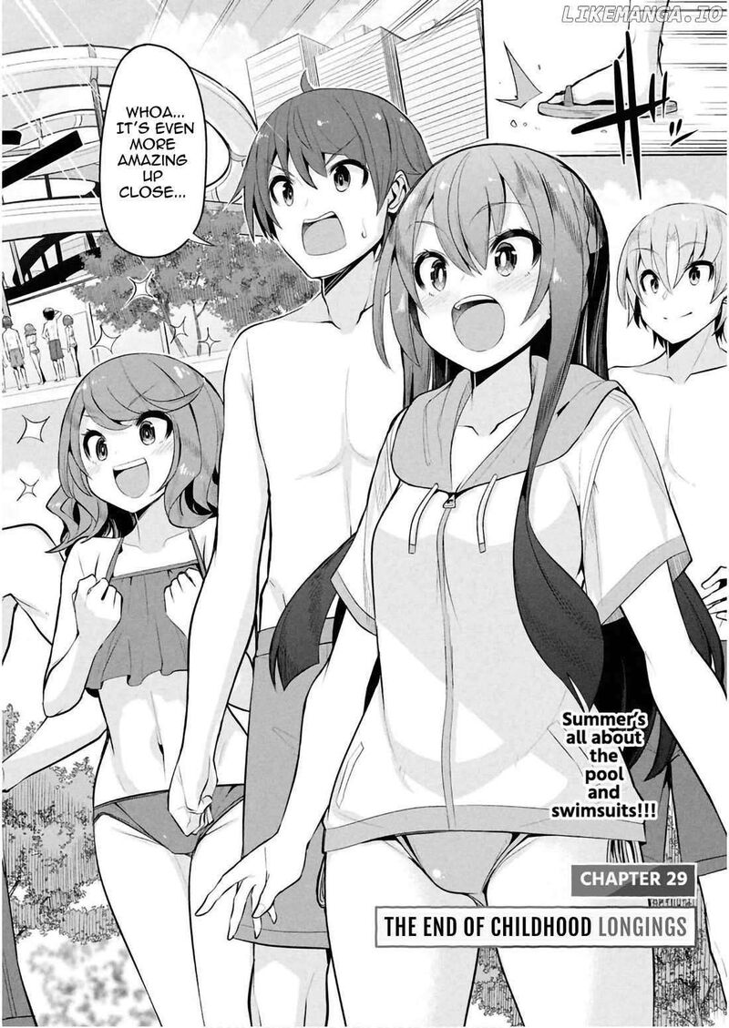 Tenkou Saki No Seiso Karen Na Bishoujo Ga Mukashi Danshi To Omotte Issho Ni Asonda Osananajimi Datta Ken 29 2