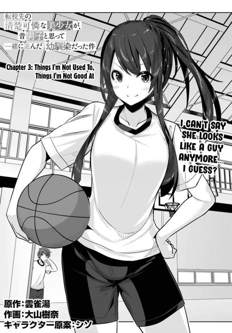 Tenkou Saki No Seiso Karen Na Bishoujo Ga Mukashi Danshi To Omotte Issho Ni Asonda Osananajimi Datta Ken 3 1