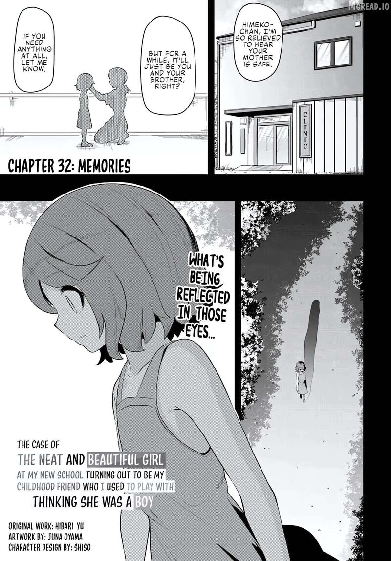 Tenkou Saki No Seiso Karen Na Bishoujo Ga Mukashi Danshi To Omotte Issho Ni Asonda Osananajimi Datta Ken 32 1