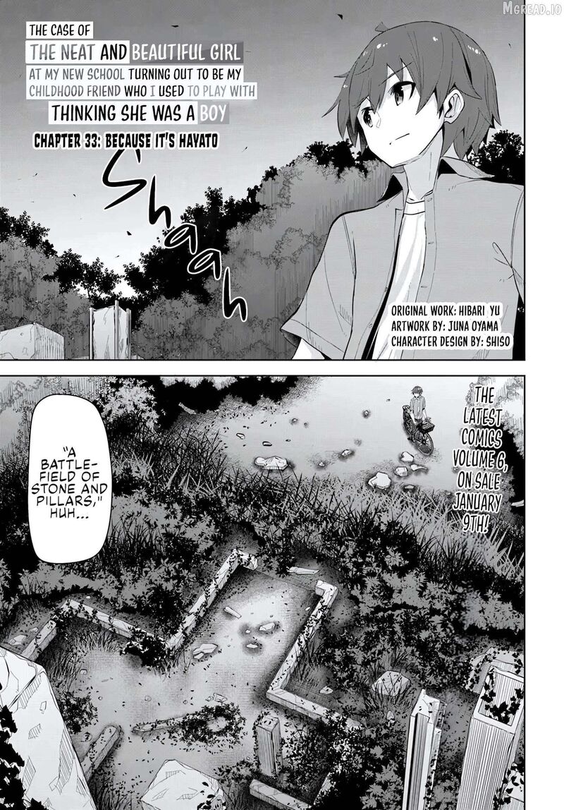 Tenkou Saki No Seiso Karen Na Bishoujo Ga Mukashi Danshi To Omotte Issho Ni Asonda Osananajimi Datta Ken 33 1