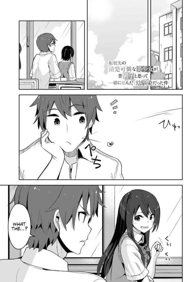 Tenkou Saki No Seiso Karen Na Bishoujo Ga Mukashi Danshi To Omotte Issho Ni Asonda Osananajimi Datta Ken 7 1