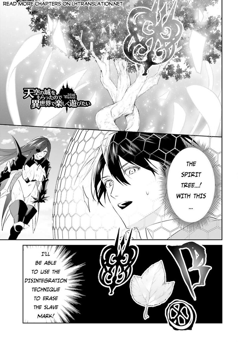 Tenkuu No Shiro O Moratta No De Isekai De Tanoshiku Asobitai 49 1