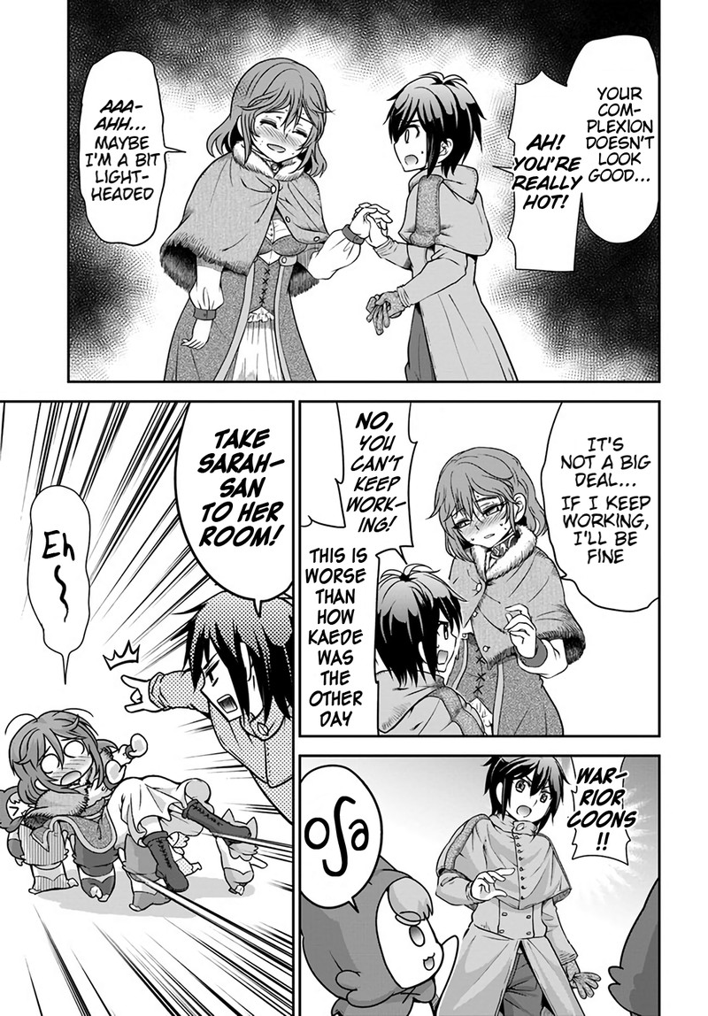 Tenohira Kaitakumura De Isekai Kenkouki Fueteku Yome Tachi To Nonbiri Mujintou Life 24 5