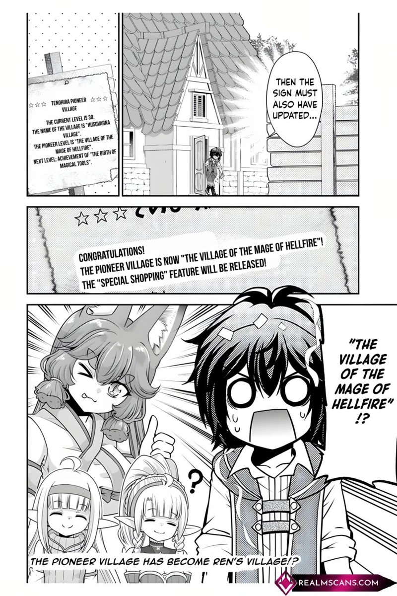 Tenohira Kaitakumura De Isekai Kenkouki Fueteku Yome Tachi To Nonbiri Mujintou Life 34 24