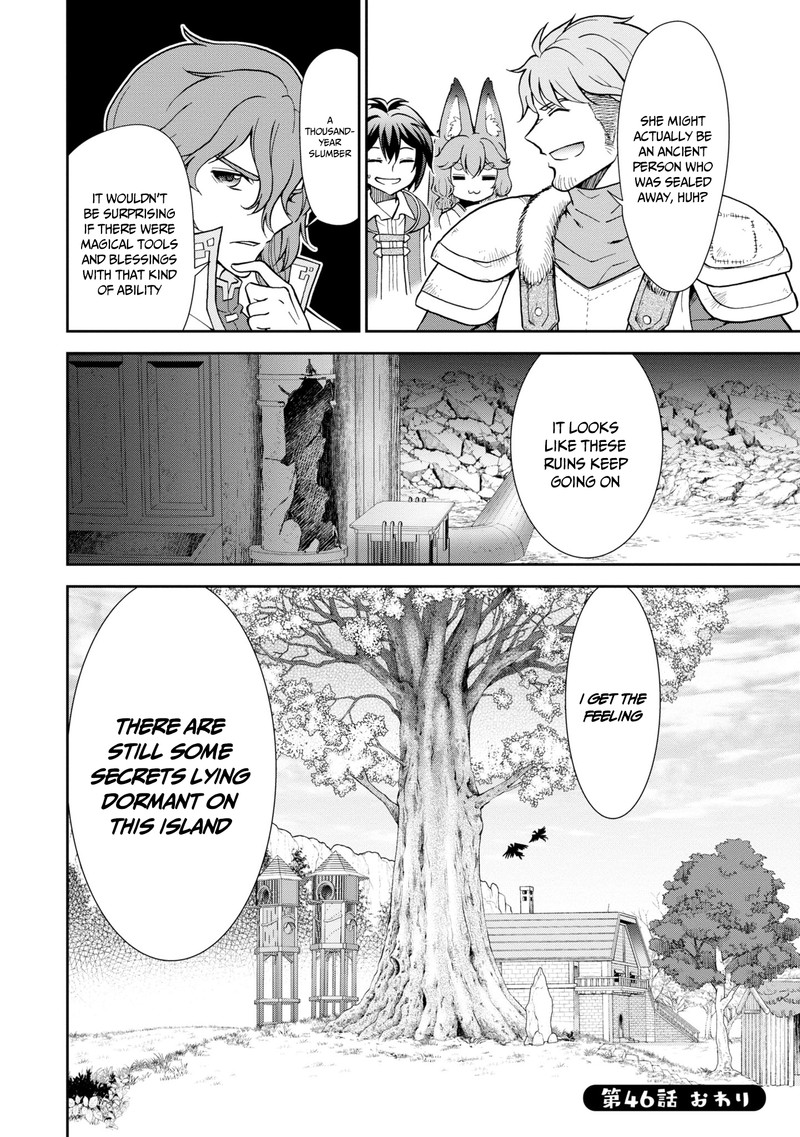 Tenohira Kaitakumura De Isekai Kenkouki Fueteku Yome Tachi To Nonbiri Mujintou Life 46 24