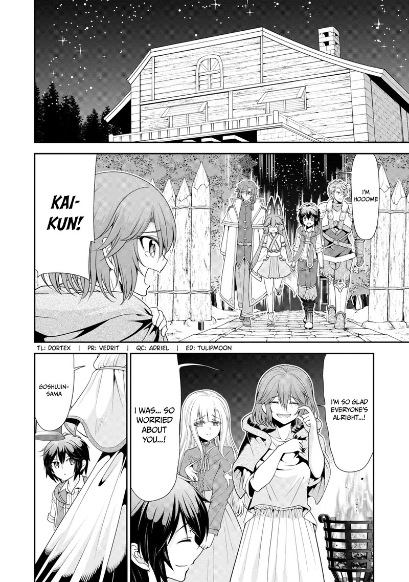 Tenohira Kaitakumura De Isekai Kenkouki Fueteku Yome Tachi To Nonbiri Mujintou Life 46e 2