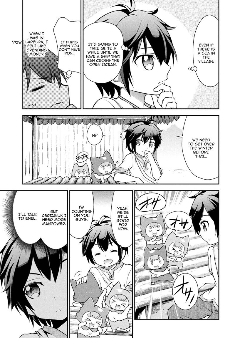 Tenohira Kaitakumura De Isekai Kenkouki Fueteku Yome Tachi To Nonbiri Mujintou Life 7 21