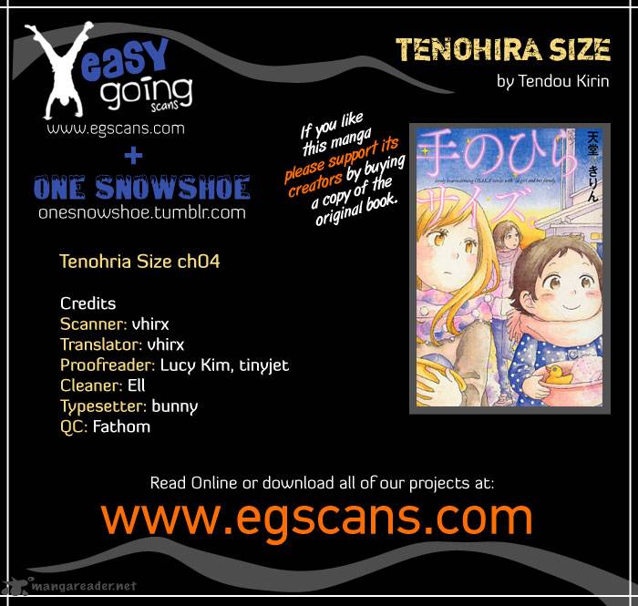 Tenohira Size 4 1