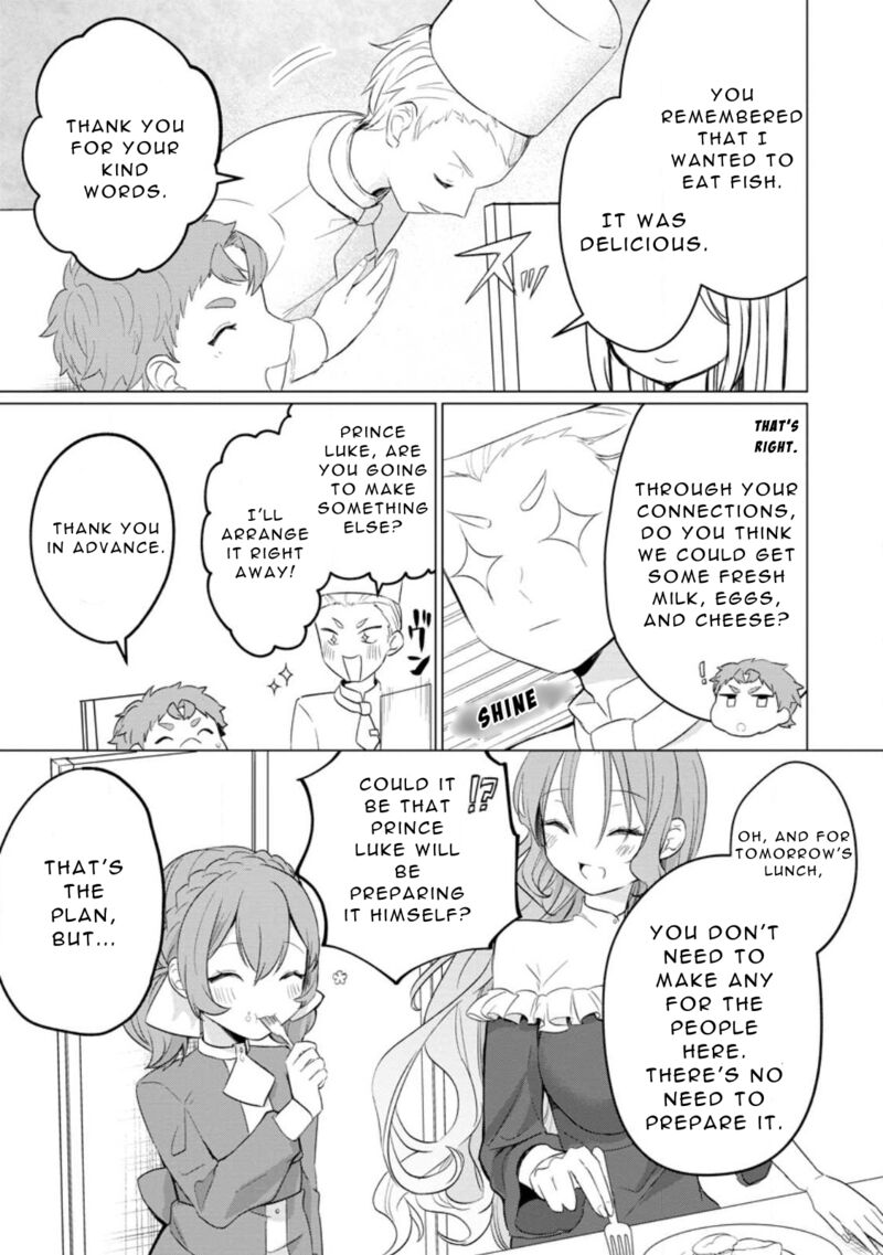 Tensei Saki Ga Zannen Ouji Datta Ken Ima Wa Fukkin 1 Kai Mo Dekinai Kedo Yasete Isekai Sukuimasu 22 21