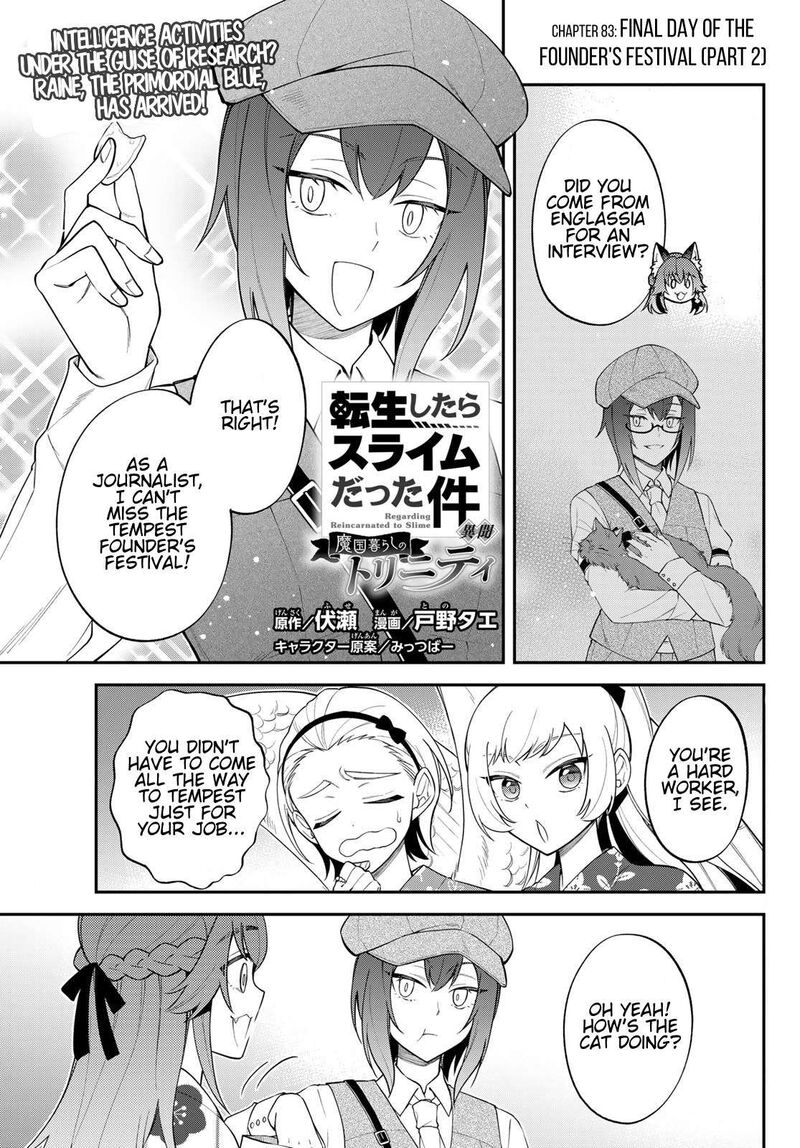 Tensei Shitara Slime Datta Ken Ibun Makuni Kurashi No Trinity 83 1