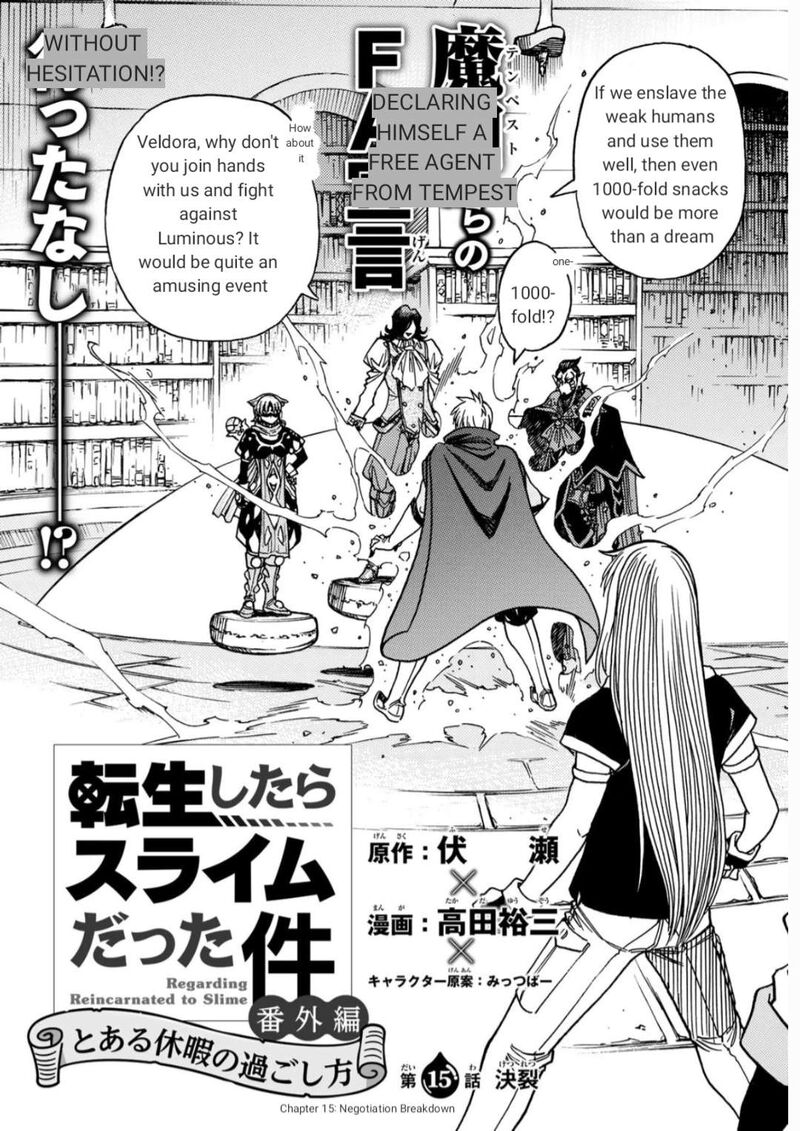 Tensei Shitara Slime Datta Ken Toaru Kyuka No Sigoshi Kata 15 3
