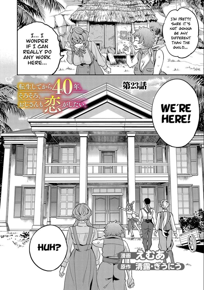Tensei Shite Kara 40 Nen Sorosoro Oji San Mo Koi Ga Shitai 23 3