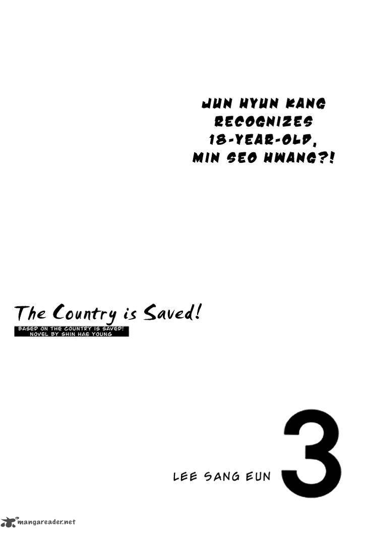The Country Is Saved 11 3