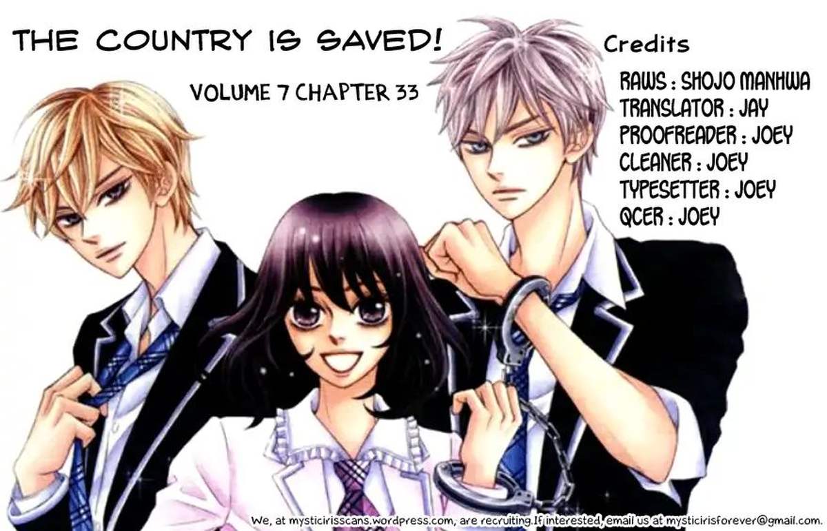 The Country Is Saved 33 38