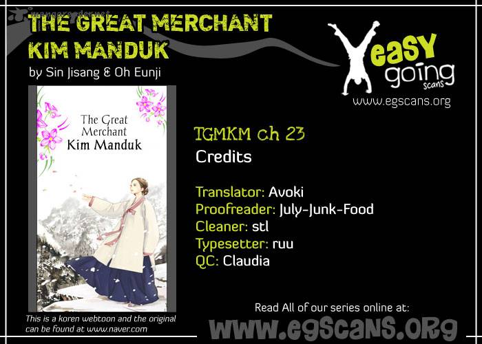 The Great Merchant Kim Manduk 23 1