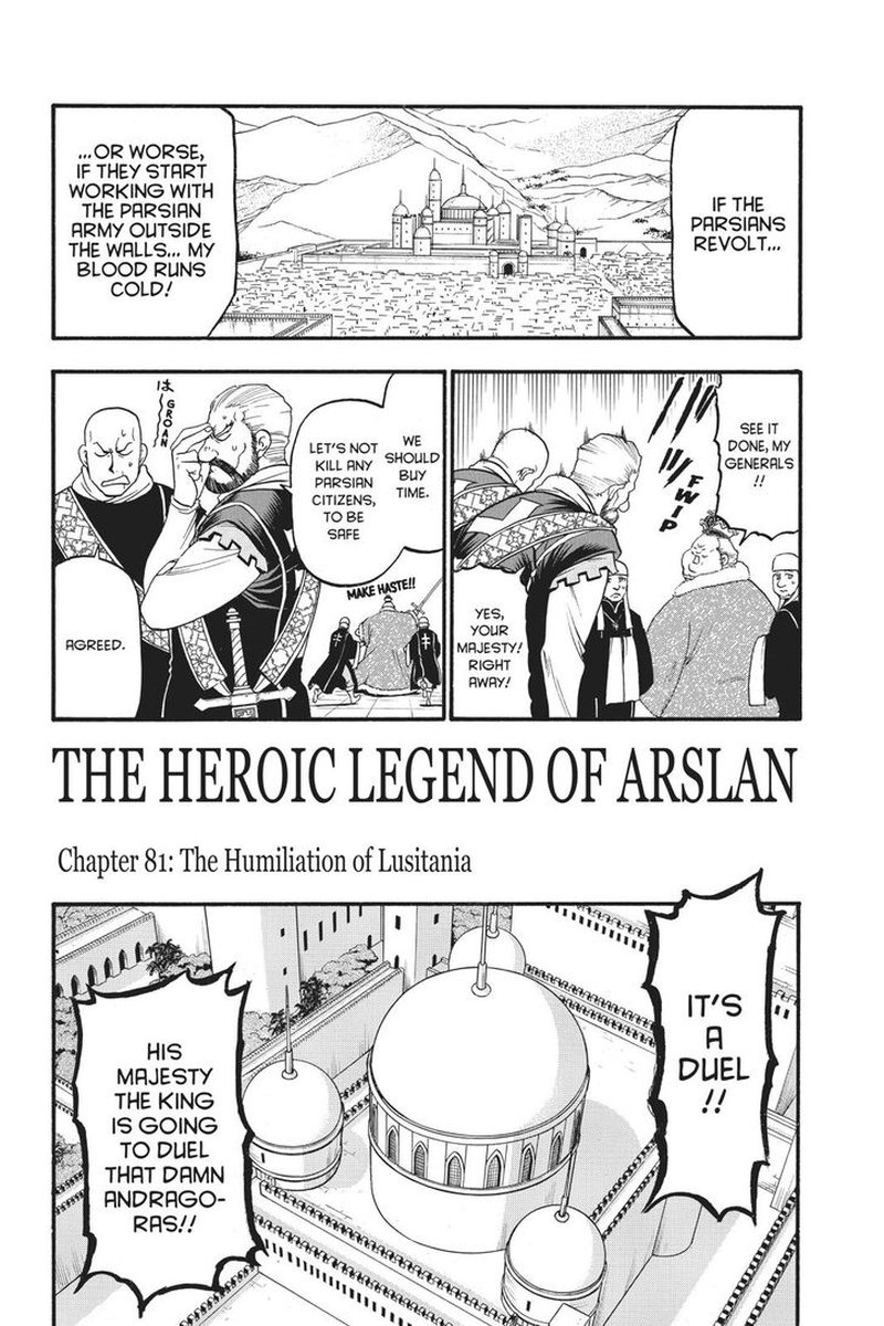 The Heroic Legend Of Arslan Arakawa Hiromu 81 2