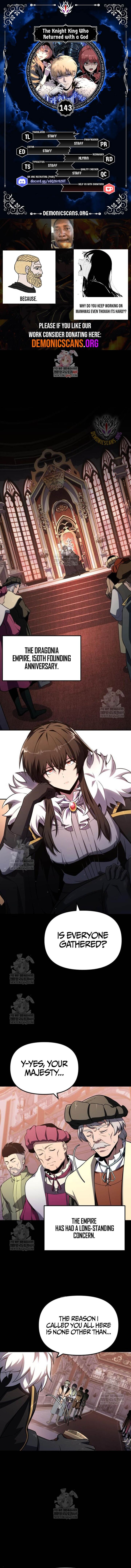 The Knight King Who Returned With A God 143 1