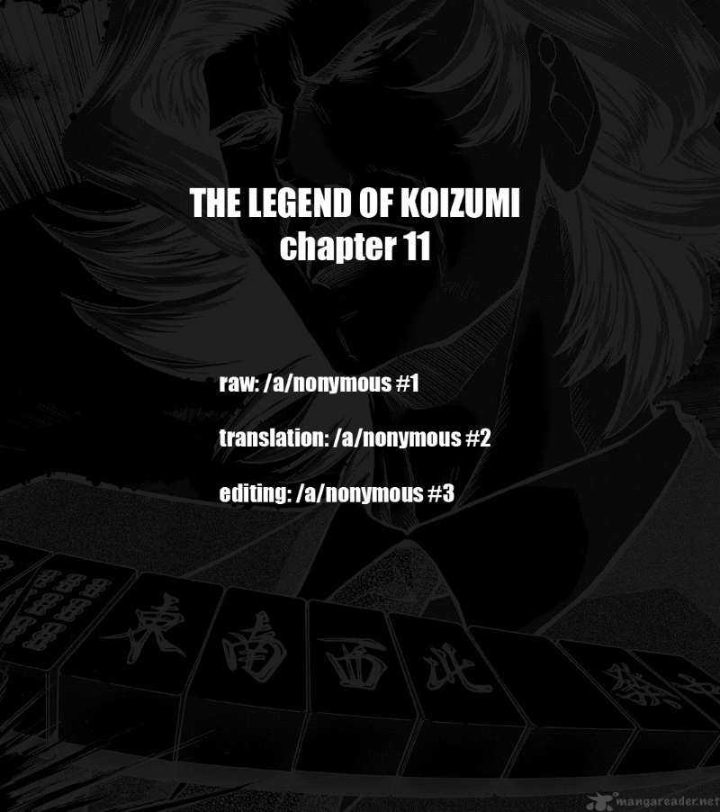 The Legend Of Koizumi 11 27