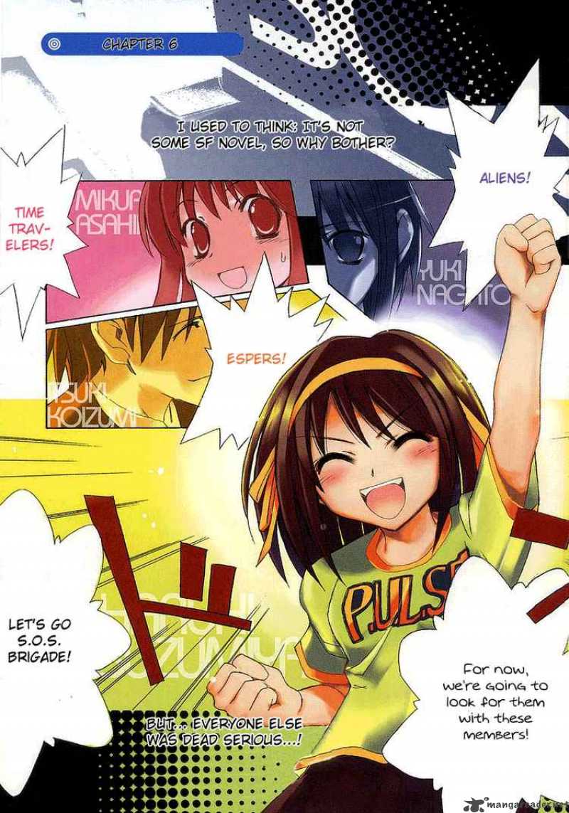 The Melancholy Of Haruhi Suzumiya 6 1