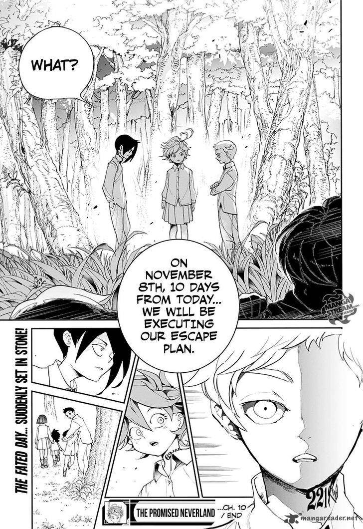 The Promised Neverland 10 21