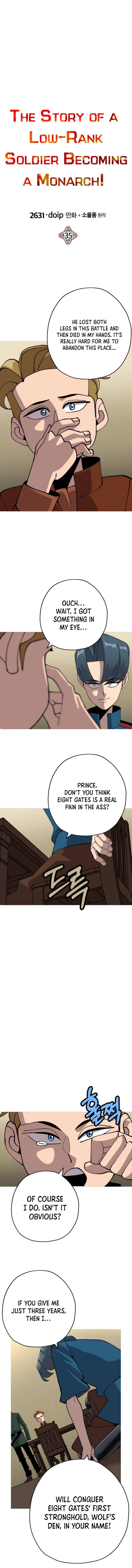The Story Of A Low Rank Soldier Becoming A Monarch 35 2