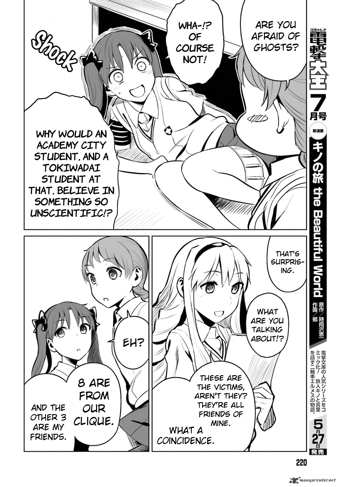 Toaru Kagaku No Railgun Gaiden Astral Body 1 14