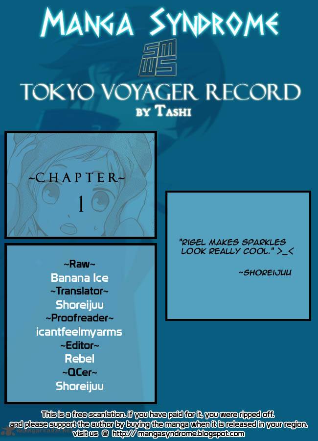 Tokyo Voyager Record 1 1