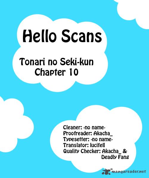 Tonari No Seki Kun 10 1