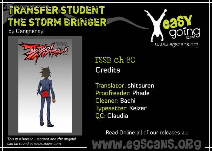 Transfer Student Storm Bringer 80 2